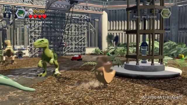LEGO JURASSIC WORLD Gameplay Walkthrough FULL DEMO 4K 60FPS XBOX SERIES X - No Commentary