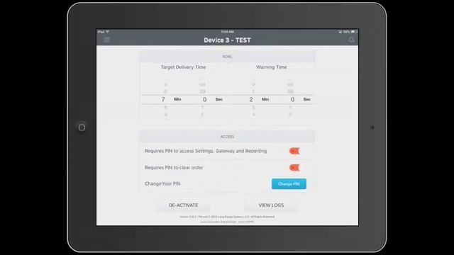 Table Tracker Tutorial: Settings