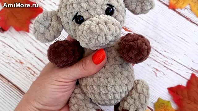 Амигуруми: схема Бычок Малыш. Игрушки вязаные крючком - Free Crochet Patterns.