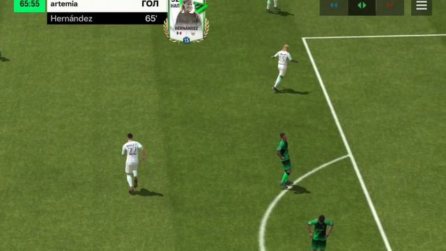 Нарезка 10 дальних голов в FC24 Mobile.