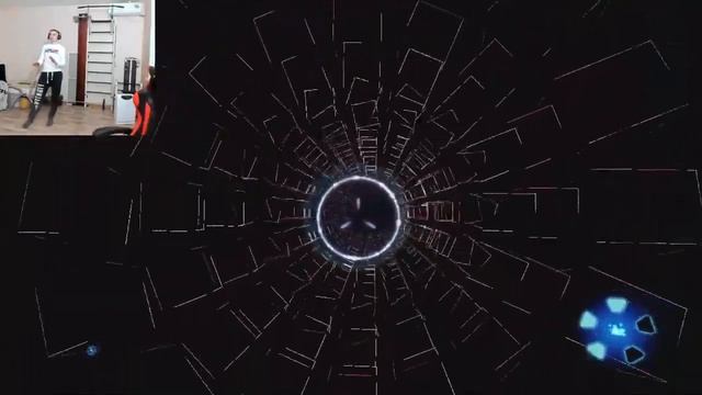 Child Of Eden. Kinect. Xbox. Прохождение с Вебкой.