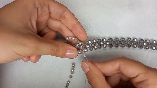 Чокер из бусин своими руками  DIY