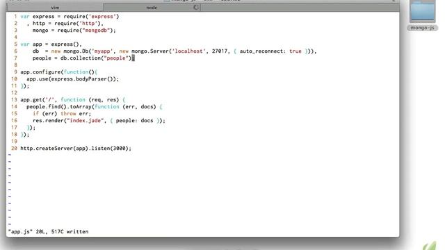 Learning MongoDB Part18 Node
