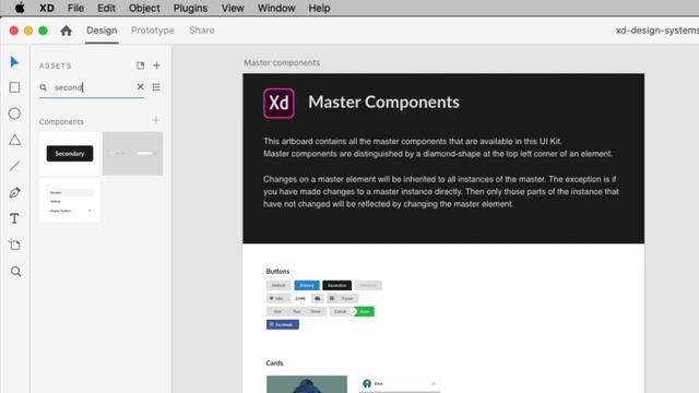 Master The Assets Panel | Design Systems With Adobe XD Course