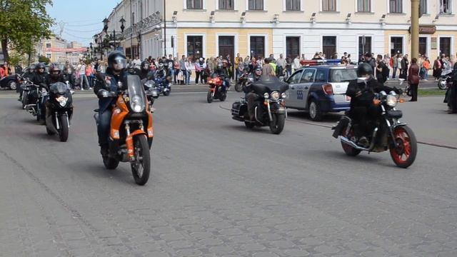 Байкеры в Гродно. Хавайся ў бульбу — 2014