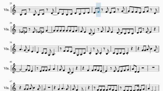 Violin Sheet Music: How To Play Kokomo By The Beach Boys