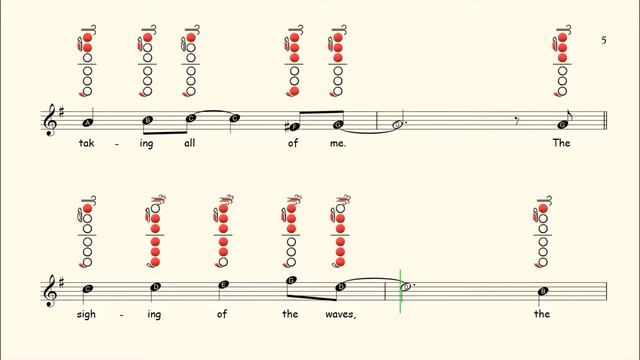 How To Play Stranger On The Shore On Flute | Sheet Music With Tab