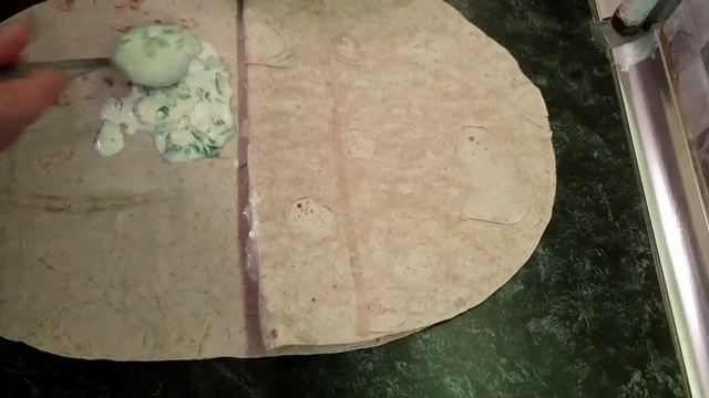 Рулет из лаваша с творогом и сыром Lavash Roll With Delicious Fillings