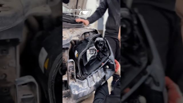 Mercedes-Benz ML - установка BiLED линз