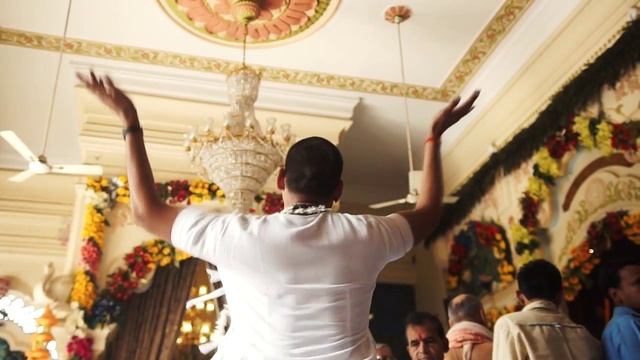 Ecstatic Dancer In Krishna Balaram Mandir