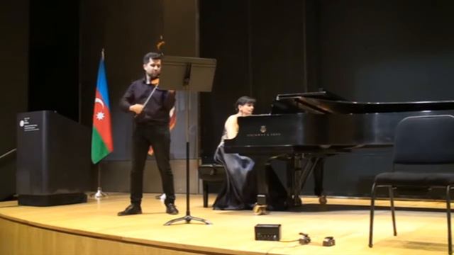 F Amirov   Mugham Poema Azer Damirov Violin, Nargiz Aliyarova Piano