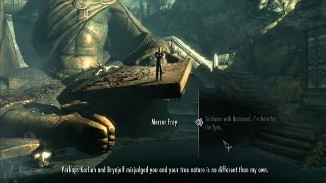 The Elder Scrolls V: Skyrim - Mercer Frey Battle