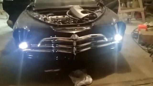 Honda Crosstour 2016 работа подфарников от ГАЗ М-20 Победа