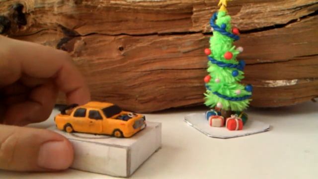 Машина из пластилина - Ваз 2101 в стиле дрифт машина и Новая рубрика :Тазы на калёсах!