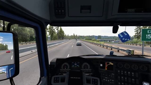 American Truck Simulator - Tyres Delivery From Sandpoint (ID) To Missoula (MT)