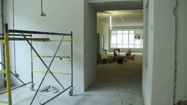 В технопарке ВГСПУ полным ходом идут ремонтные работы