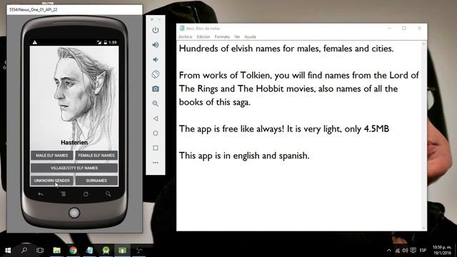 Android App: Elf Names Generator