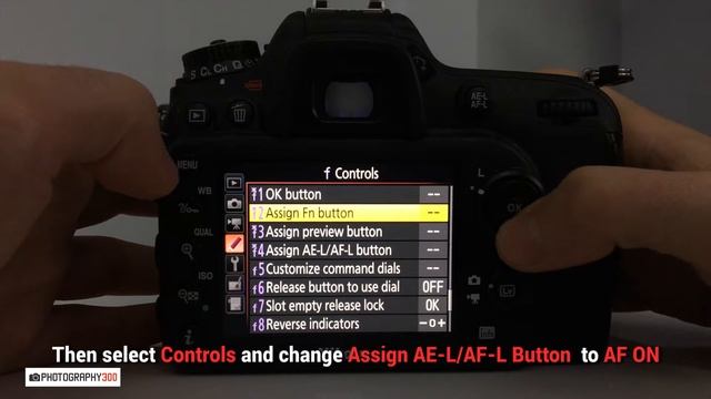 How To Enable Back Button Focus On Nikon D7200