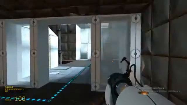 Прохождение Portal Камера Испытаний 17 #9