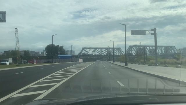 Москва, набережная Марка Шагала, 27.08.2023 г. от ТТК до пр-та Андропова.