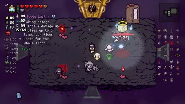 Интересный инцидент с Дамоклом... {The Binding Of Isaac}