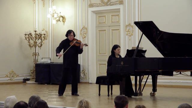 BEETHOVEN Sonata №10 In G Major Maxim FEDOTOV - Galina PETROVA. Saint- Petersburg Philharmonia.