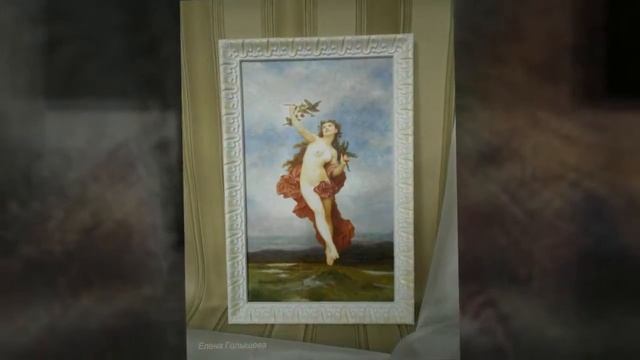 Рельефное панно с подрисовкой.
