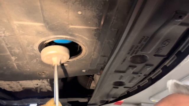 How To Change Engine Oil 2011-2014 2.0L Hyundai Sonata