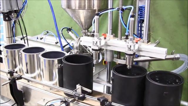 JDA - Gallon & Quart Paint Can Filling Machine USA , Canada