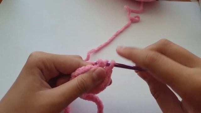 как связать воротничок для зайки крючком из плюшевой пряжи