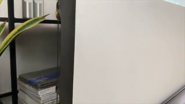 Motorized Floor Rising Screen With White V Cinema Material