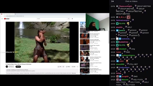 Forsen Reacts To It's Rude To Stare | Xena: Warrior Princess | All Action