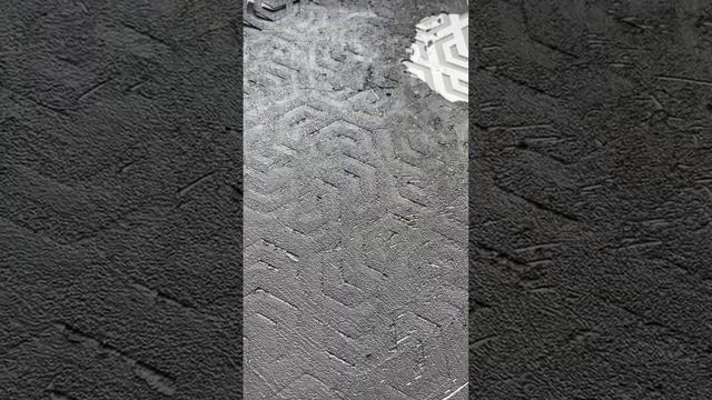 Работа с трафаретом..Процесс и результат...