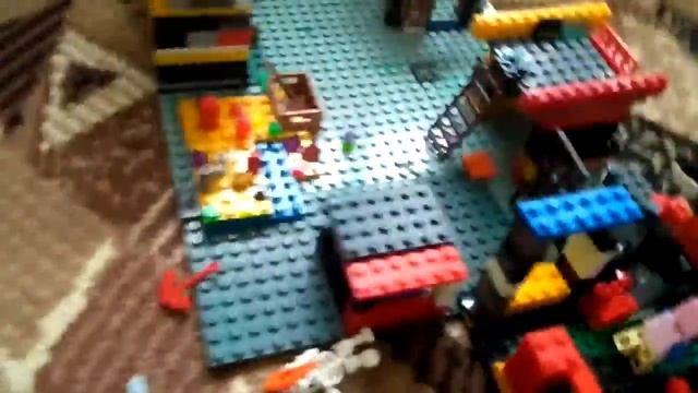 Ад из Лего Майнкрафт.