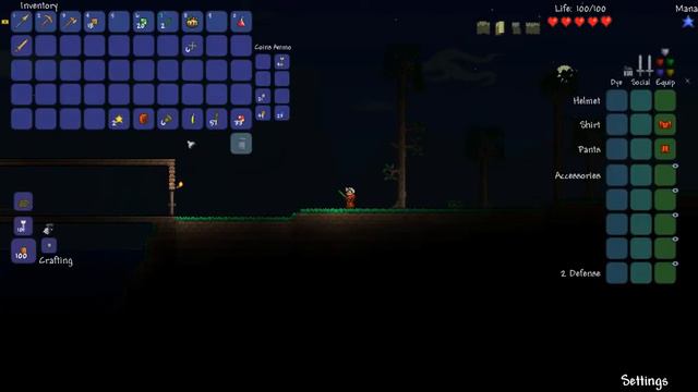Прохождение Terraria Co-op #1