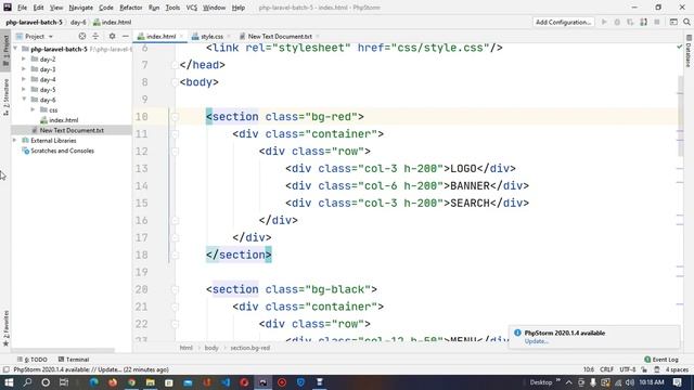 How To Make Website Using HTML CSS Bootstrap Day-5 | How To Create Full Responsive Website Design.