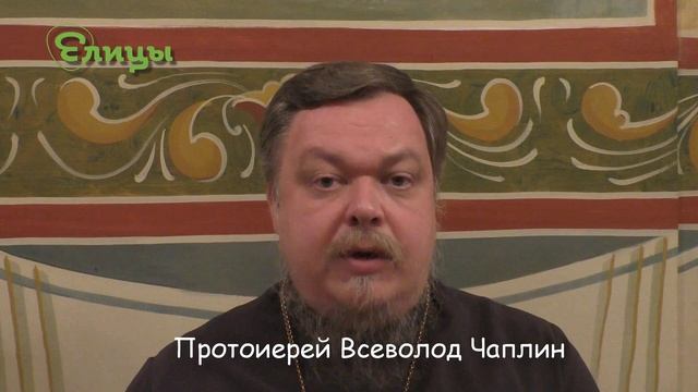 Подготовка к Крещению. Протоиерей Всеволод Чаплин