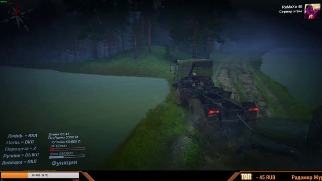 Карта «Хардикова Заимка (Оленка-2)» версия 1.0 для SpinTires (v03.03.16)