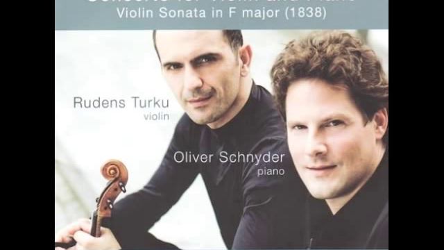 Mendelssohn, Sonata For Violin And Piano (1838), F Major