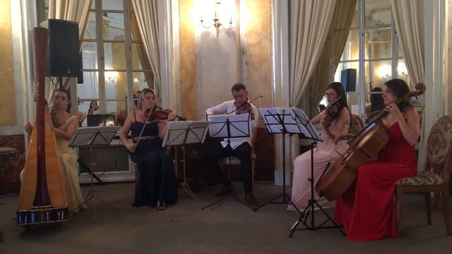 I Sole Mio. Струнний квартет та арфа