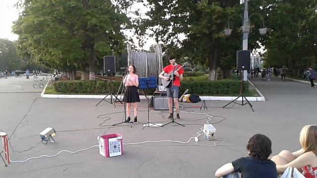 Айова-мама | Кавер | COVER | Классно поёт | Уличные музыканты