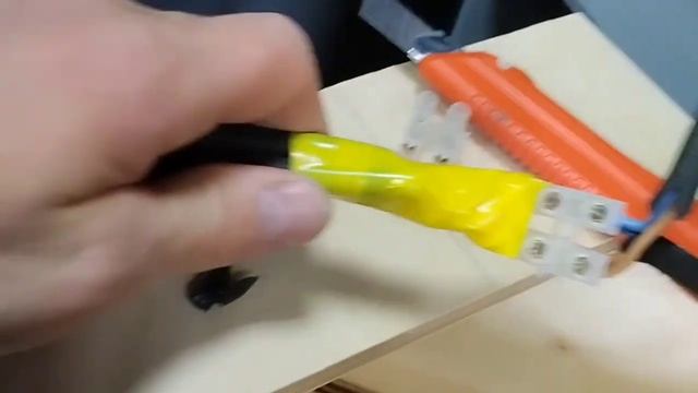 Светильник из фальшбалки