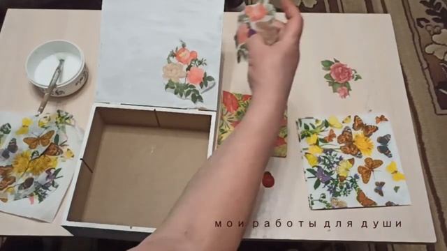 Декупаж и декор ШКАТУЛКИ!