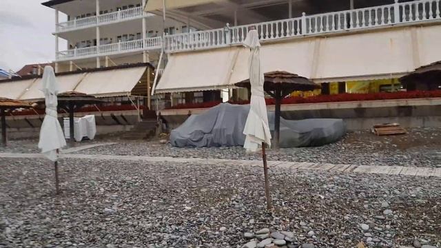 ЛАЗАРЕВСКОЕ 2020?СОЧИ. Центральный пляж сейчас! Свежак!!!