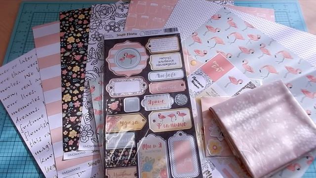 Моя покупка скраповых материалов 10.2016