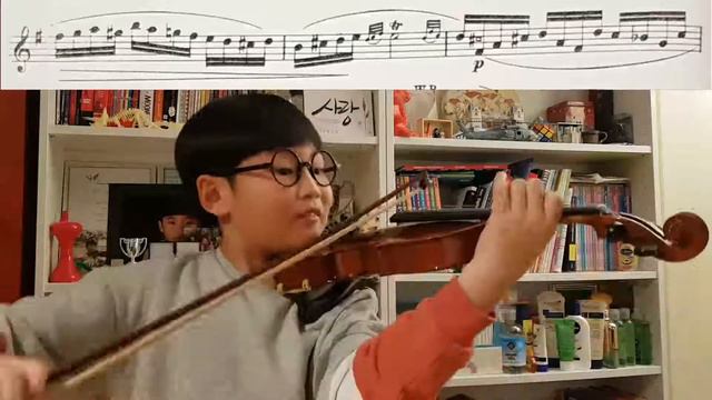 Violin Study - Caprice No. 3 By Pierre Rode