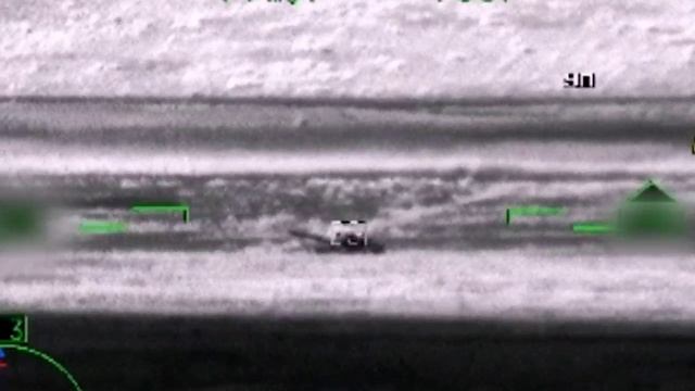 Минобороны РФ показало кадры уничтожения танка ВСУ