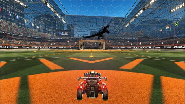 BLACK DUELING DRAGONS GOAL EXPLOSION | Rocket League