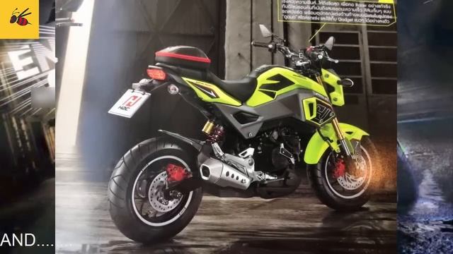 HONDA MSX 125 SF 2016 NEW VERSIONS