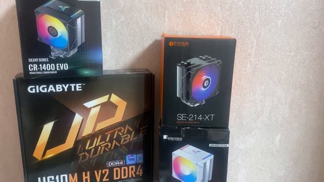 Комплект на intel core i5 12400fh610